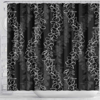 Hawaii Plumeria Lei Shower Curtain Aloha Festive Vibe LT7 - Polynesian Pride