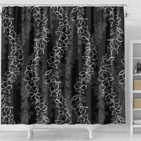 Hawaii Plumeria Lei Shower Curtain Aloha Festive Vibe LT7 - Polynesian Pride
