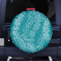 Hawaii Plumeria Lei Spare Tire Cover Aloha Festive Vibe - Teal LT7 - Polynesian Pride
