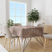 Hawaii Plumeria Lei Tablecloth Aloha Festive Vibe - Beige LT7 - Polynesian Pride