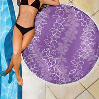 Hawaii Plumeria Lei Beach Blanket Aloha Festive Vibe - Violet LT7 - Polynesian Pride