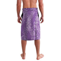 Hawaii Plumeria Lei Lavalava Aloha Festive Vibe - Violet LT7 - Polynesian Pride