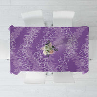 Hawaii Plumeria Lei Tablecloth Aloha Festive Vibe - Violet LT7 Violet - Polynesian Pride