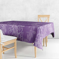 Hawaii Plumeria Lei Tablecloth Aloha Festive Vibe - Violet LT7 - Polynesian Pride