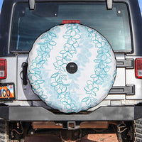 Hawaii Plumeria Lei Spare Tire Cover Aloha Festive Vibe - Turquoise LT7 Turquoise - Polynesian Pride