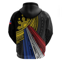 Philippines Sun Hoodie Pasifika Tribal Style
