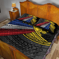 Philippines Sun Quilt Bed Set Pasifika Tribal Style