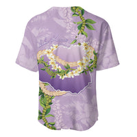 Hawaii Kauai Island Flowers Lei Baseball Jersey Mokihana Lei LT7 - Polynesian Pride