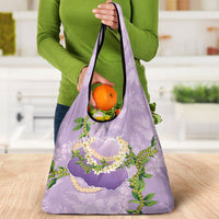 Hawaii Kauai Island Flowers Lei Grocery Bag Mokihana Lei LT7 - Polynesian Pride