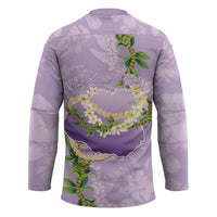 Hawaii Kauai Island Flowers Lei Hockey Jersey Mokihana Lei LT7 - Polynesian Pride