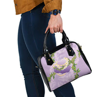 Hawaii Kauai Island Flowers Lei Shoulder Handbag Mokihana Lei LT7 - Polynesian Pride