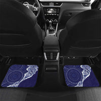 Fiji Queen Victoria School Personalised Car Mats Masi Tapa Torn Style
