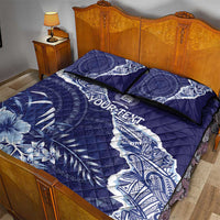 Fiji Queen Victoria School Personalised Quilt Bed Set Masi Tapa Torn Style