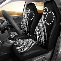 Kia Orana Cook Islands Car Seat Cover Kerekere Plumeria Tropical Waves - Polynesian Pride