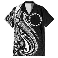 Kia Orana Cook Islands Family Matching Summer Maxi Dress and Hawaiian Shirt Kerekere Plumeria Tropical Waves - Polynesian Pride