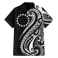 Kia Orana Cook Islands Hawaiian Shirt Kerekere Plumeria Tropical Waves - Polynesian Pride