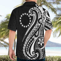 Kia Orana Cook Islands Hawaiian Shirt Kerekere Plumeria Tropical Waves - Polynesian Pride