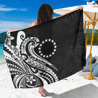 Kia Orana Cook Islands Sarong Kerekere Plumeria Tropical Waves - Polynesian Pride