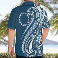 Kia Orana Cook Islands Hawaiian Shirt Auika Plumeria Tropical Waves LT7 - Polynesian Pride