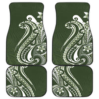 Kia Orana Cook Islands Car Mats Matie Plumeria Tropical Waves LT7 - Polynesian Pride