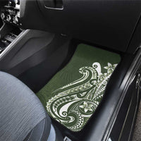 Kia Orana Cook Islands Car Mats Matie Plumeria Tropical Waves LT7 - Polynesian Pride