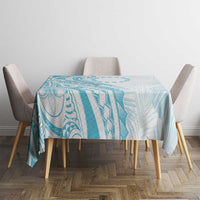 Kia Orana Cook Islands Tablecloth Moana Plumeria Tropical Waves LT7 - Polynesian Pride