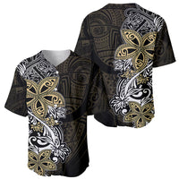 Polynesian Pride Baseball Jersey Tiare With Plumeria Mix Style LT7 - Polynesian Pride
