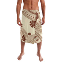 Bula Fiji Classic Masi Tapa Lavalava Vintage Beige LT7 Beige - Polynesian Pride