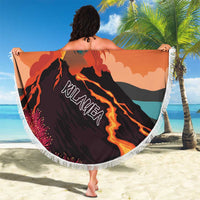 Hawaii Kilauea Volcano Beach Blanket Pele Goddess LT7 - Polynesian Pride