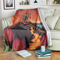 Hawaii Kilauea Volcano Blanket Pele Goddess LT7 Colorful - Polynesian Pride