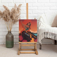 Hawaii Kilauea Volcano Canvas Wall Art Pele Goddess LT7 - Polynesian Pride