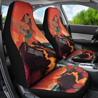 Hawaii Kilauea Volcano Car Seat Cover Pele Goddess