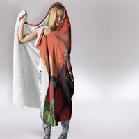 Hawaii Kilauea Volcano Hooded Blanket Pele Goddess LT7 - Polynesian Pride