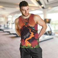 Hawaii Kilauea Volcano Men Tank Top Pele Goddess LT7 Colorful - Polynesian Pride