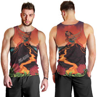 Hawaii Kilauea Volcano Men Tank Top Pele Goddess LT7 - Polynesian Pride