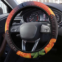 Hawaii Kilauea Volcano Steering Wheel Cover Pele Goddess LT7 - Polynesian Pride