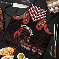 Maori Waitangi Apron Kotahitanga Poutama Mix Whakairo - Polynesian Pride