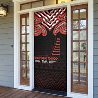 Maori Waitangi Door Cover Kotahitanga Poutama Mix Whakairo - Polynesian Pride