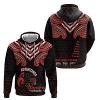 Maori Waitangi Hoodie Kotahitanga Poutama Mix Whakairo - Polynesian Pride