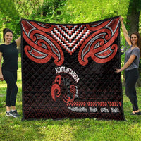 Maori Waitangi Quilt Kotahitanga Poutama Mix Whakairo - Polynesian Pride