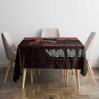 Maori Waitangi Tablecloth Kotahitanga Poutama Mix Whakairo - Polynesian Pride