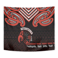 Maori Waitangi Tapestry Kotahitanga Poutama Mix Whakairo - Polynesian Pride