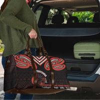 Maori Waitangi Travel Bag Kotahitanga Poutama Mix Whakairo - Polynesian Pride