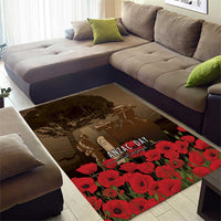 Australia - New Zealand ANZAC Lone Pine Area Rug The Last Post LT7 - Polynesian Pride