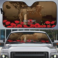 Australia - New Zealand ANZAC Lone Pine Auto Sun Shade The Last Post LT7 Old Gold - Polynesian Pride