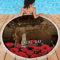 Australia - New Zealand ANZAC Lone Pine Beach Blanket The Last Post LT7 - Polynesian Pride