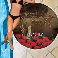 Australia - New Zealand ANZAC Lone Pine Beach Blanket The Last Post LT7 - Polynesian Pride