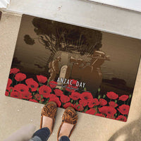 Australia - New Zealand ANZAC Lone Pine Rubber Doormat The Last Post LT7 - Polynesian Pride