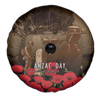 Australia - New Zealand ANZAC Lone Pine Spare Tire Cover The Last Post LT7 - Polynesian Pride
