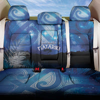 NZ Maori Matariki Scenery Back Car Seat Cover Galaxy Sky LT7 One Size Galaxy - Polynesian Pride